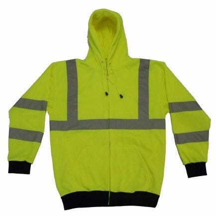 Hooded Safety Sweatshirt - P/N: 1993HSS-Y - AeroSafe Products
